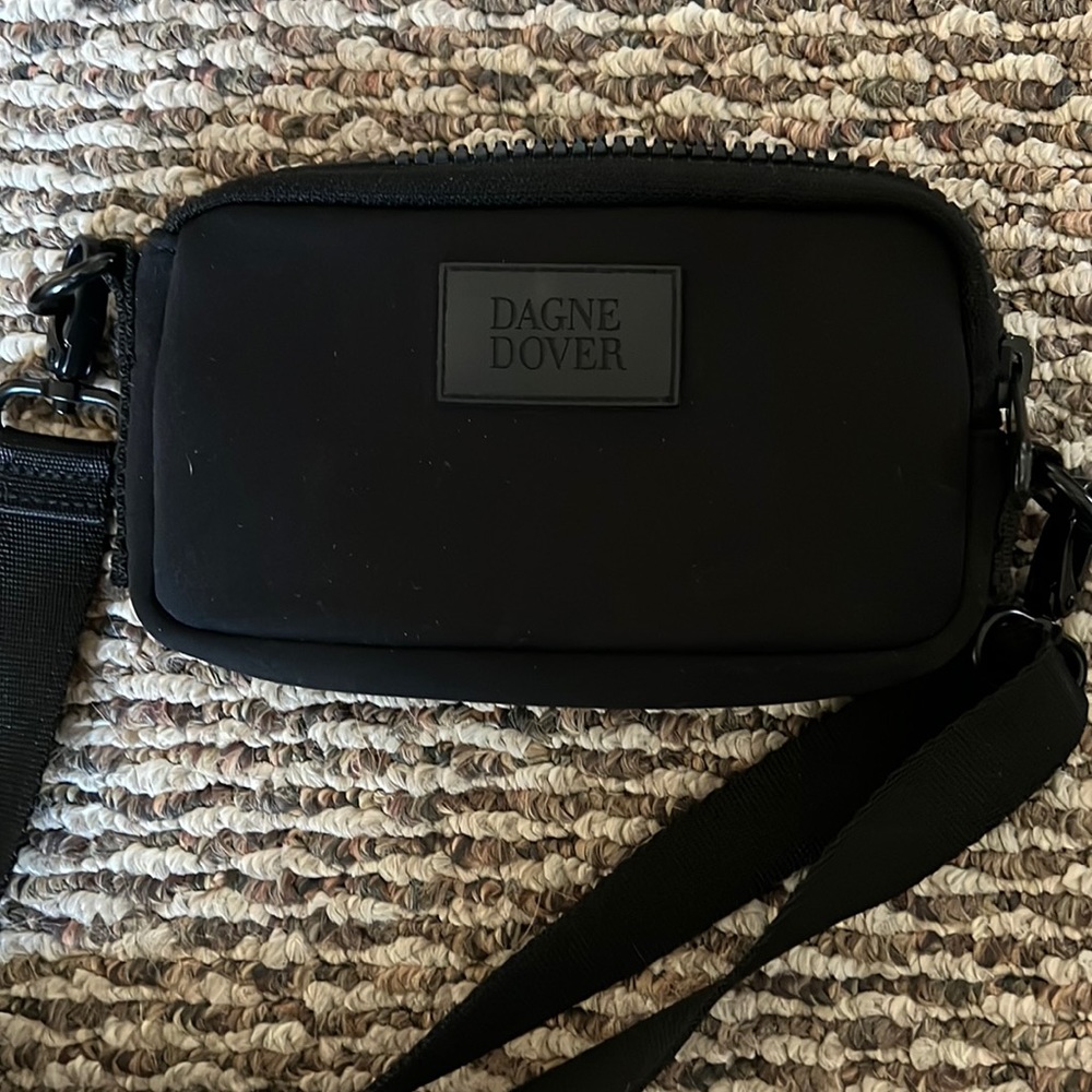 Dagne Dover Mara Neoprene Crossbody Bag - Black